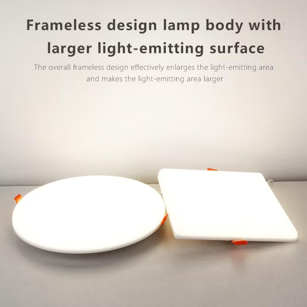 ODB Frameless redondo blanco 18W 6500K Ø120mm