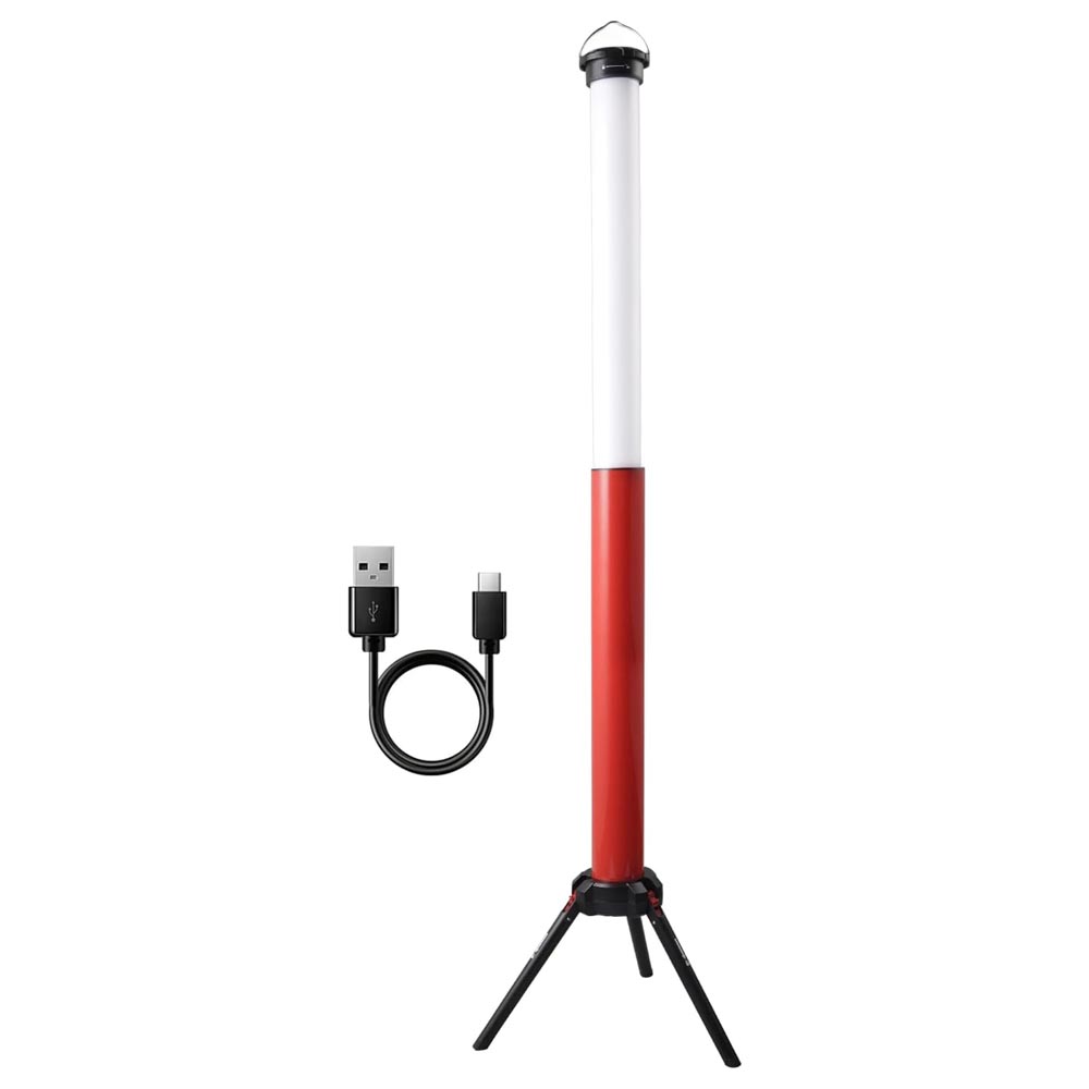 Reflector baliza led recargable 360° con tripode y usb