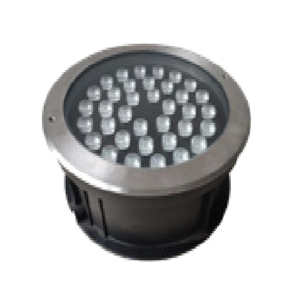 Led Wallwasher empotrable redonda RGB 30W IP67 24VDC