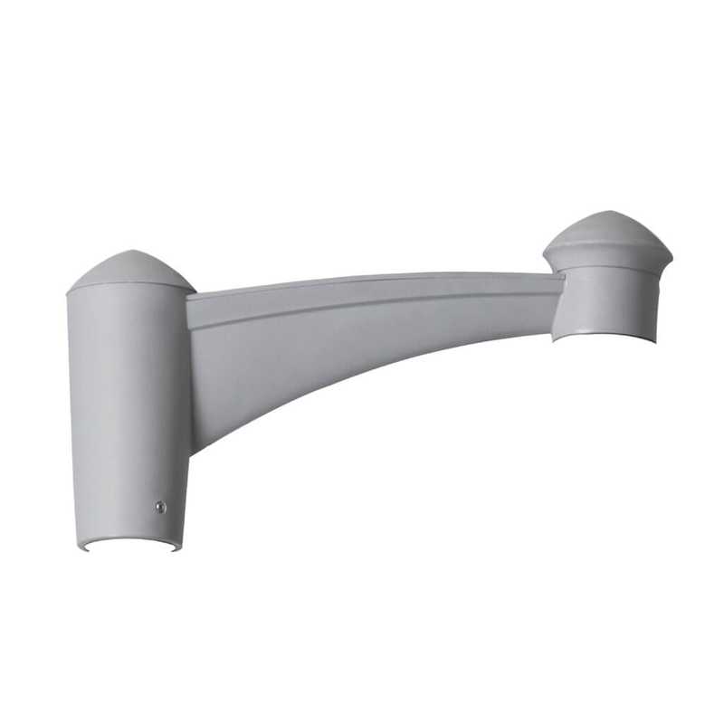 Brazo para luminarias y postes con base Ø60