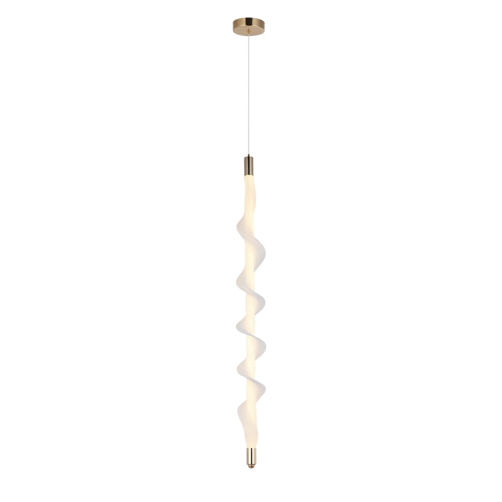 Lámpara colgante led Glint de acrílico