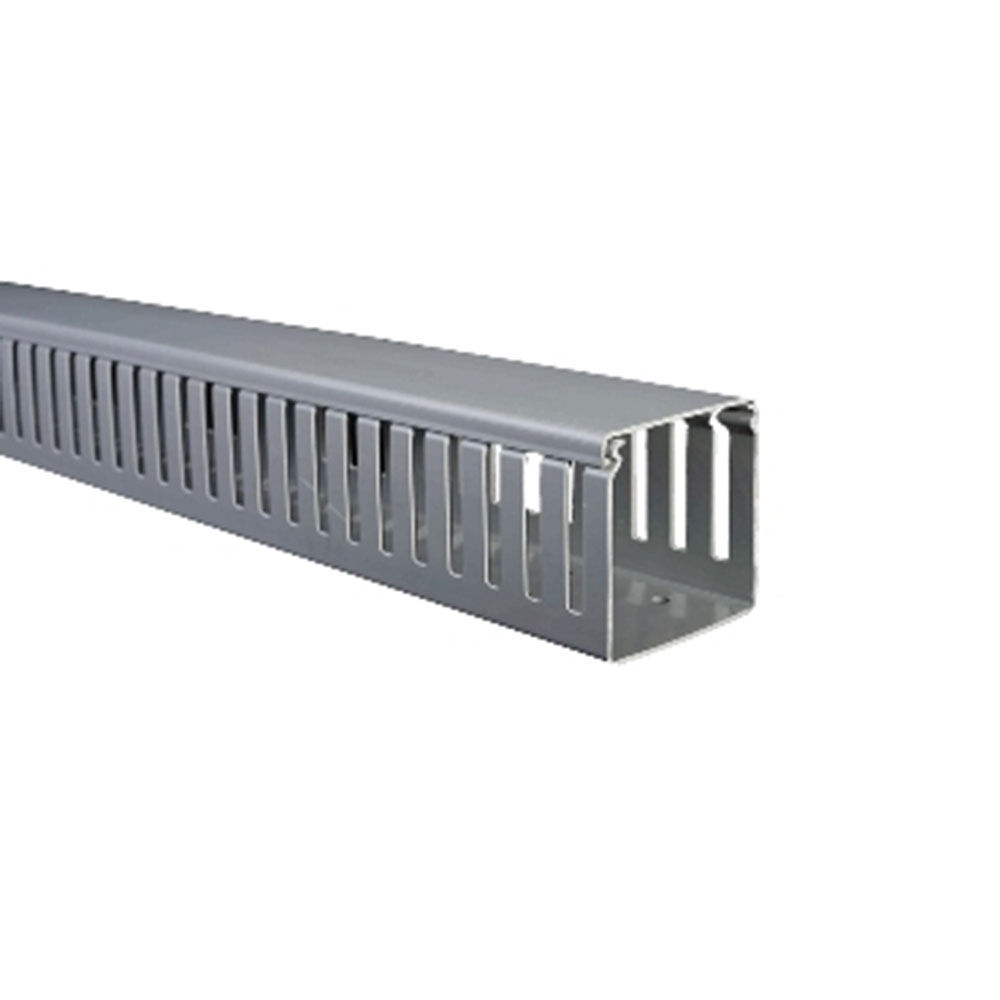 CANALETA RANURADA GRIS 80X80