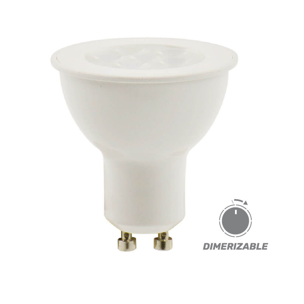 Foco led dicroico dimerizable GU10 5.5W 550LM 4000K